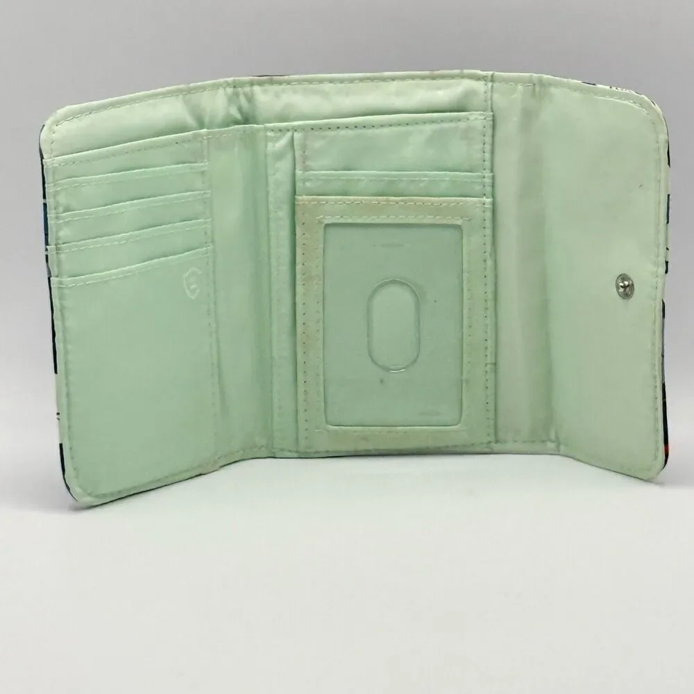 Vera Bradley Floral Print RFID Euro Wallet